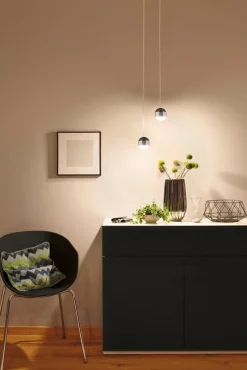 Paulmann Schienensysteme-LED-Pendelleuchte URail Caspule II Schwarz
