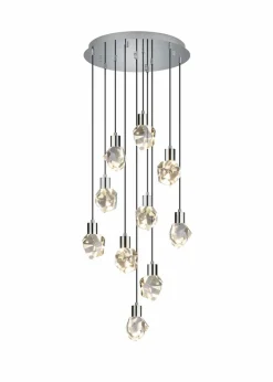 Pendelleuchten|Trio Select LED-Pendelleuchte Verano Chrom