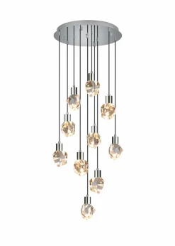 Pendelleuchten|Trio Select LED-Pendelleuchte Verano Chrom