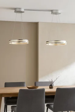 Brilliant Pendelleuchten-LED-Pendelleuchte Vita Alu