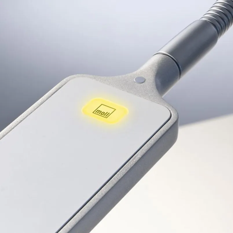 Klemmleuchten|Kinder- & Jugendschreibtische|Moll LED-Schreibtischlampe Flexlight Alu