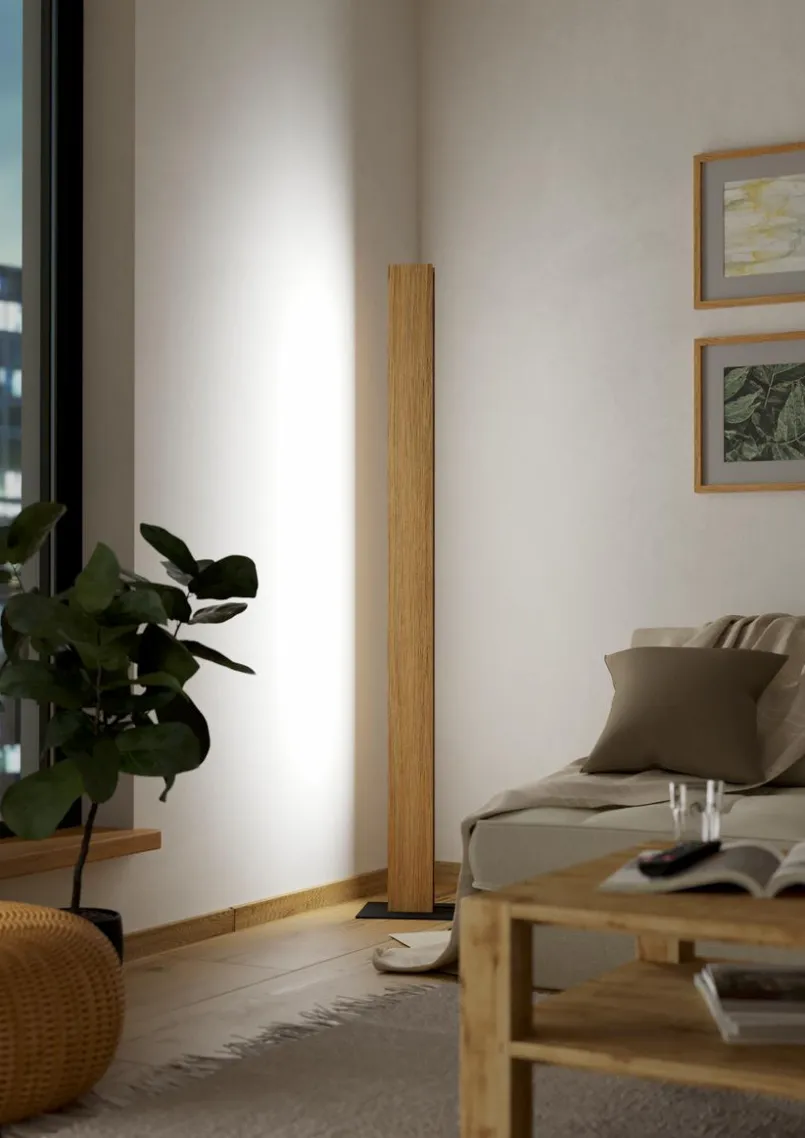 Stehlampen|Stehlampen|EGLO LED-Stehlampe Anchorena-Z Braun