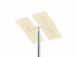 Stehlampen|Hell LED-Stehlampe Andy Nickel matt