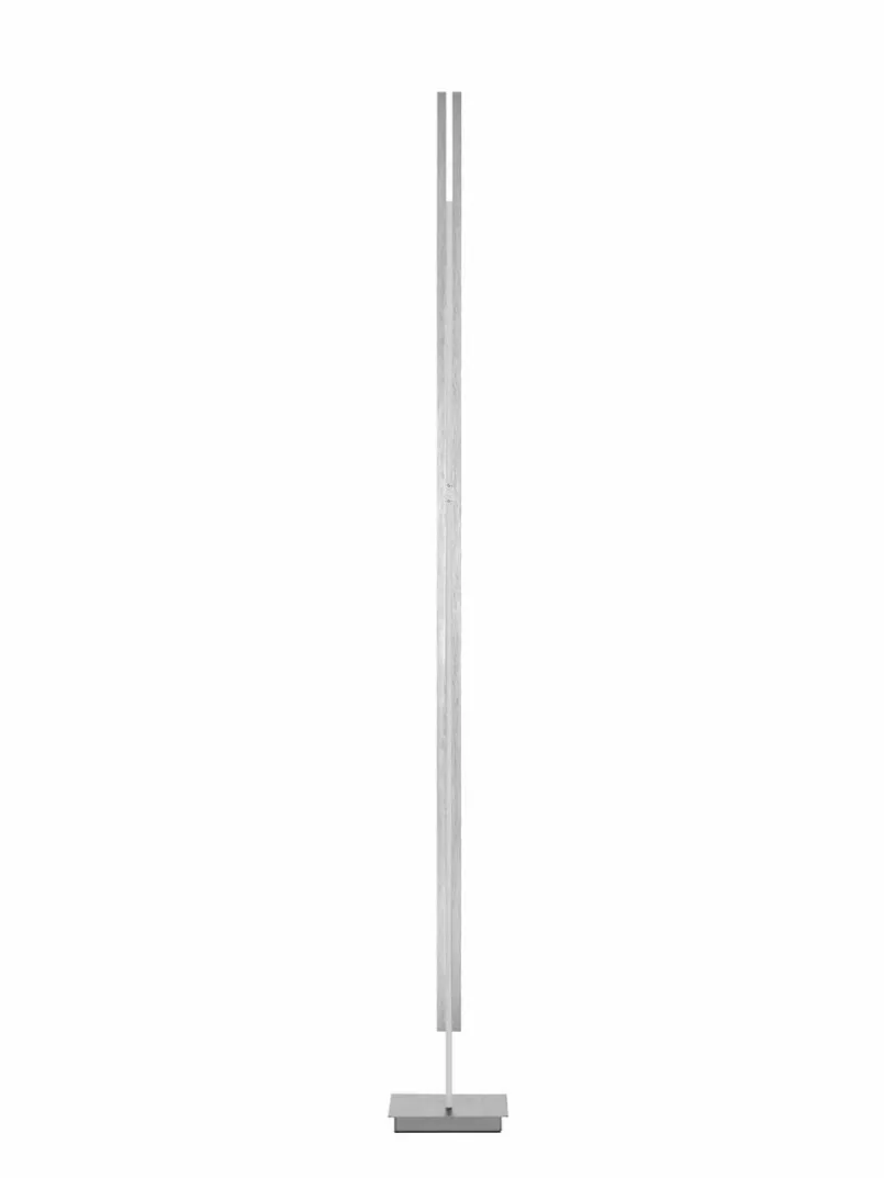 Stehlampen|Hell LED-Stehlampe Ben Nickel matt / Chrom