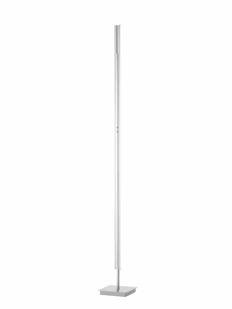 Stehlampen|Hell LED-Stehlampe Ben Nickel matt / Chrom