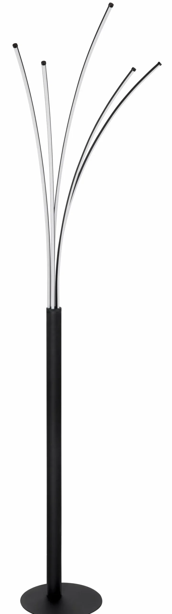 Stehlampen|Stehlampen|Globo LED-Stehlampe Bizzy Schwarz