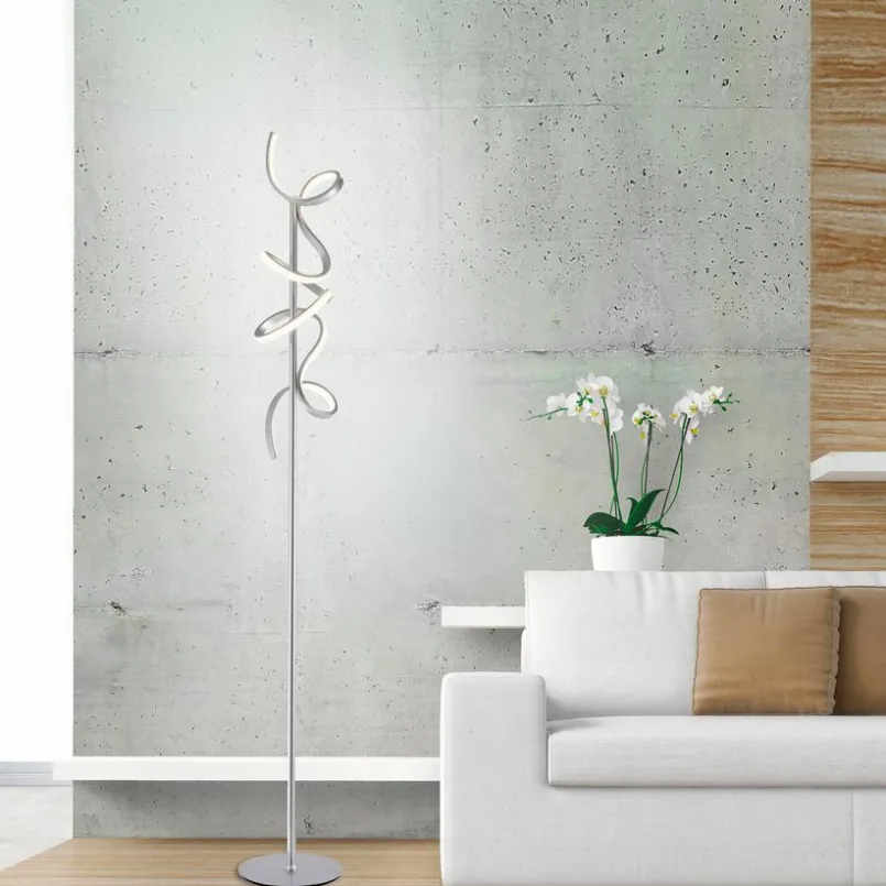 LED-Stehlampe Curls<JUST LIGHT. Clearance