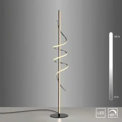 Stehlampen|JUST LIGHT. LED-Stehlampe Emanda Schwarz