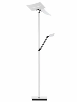 Hell Stehlampen-LED-Stehlampe Evolo Weiß
