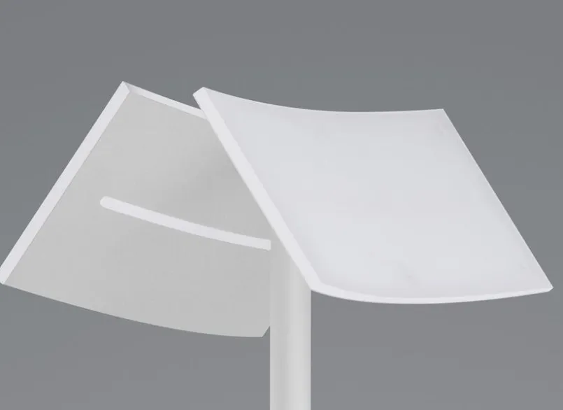 Hell Stehlampen-LED-Stehlampe Evolo Weiß