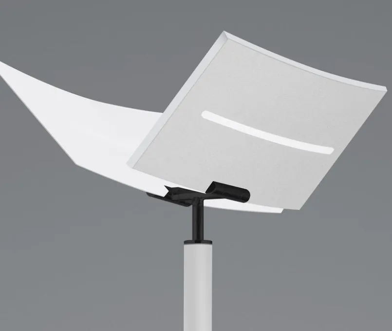 Hell Stehlampen-LED-Stehlampe Evolo Weiß
