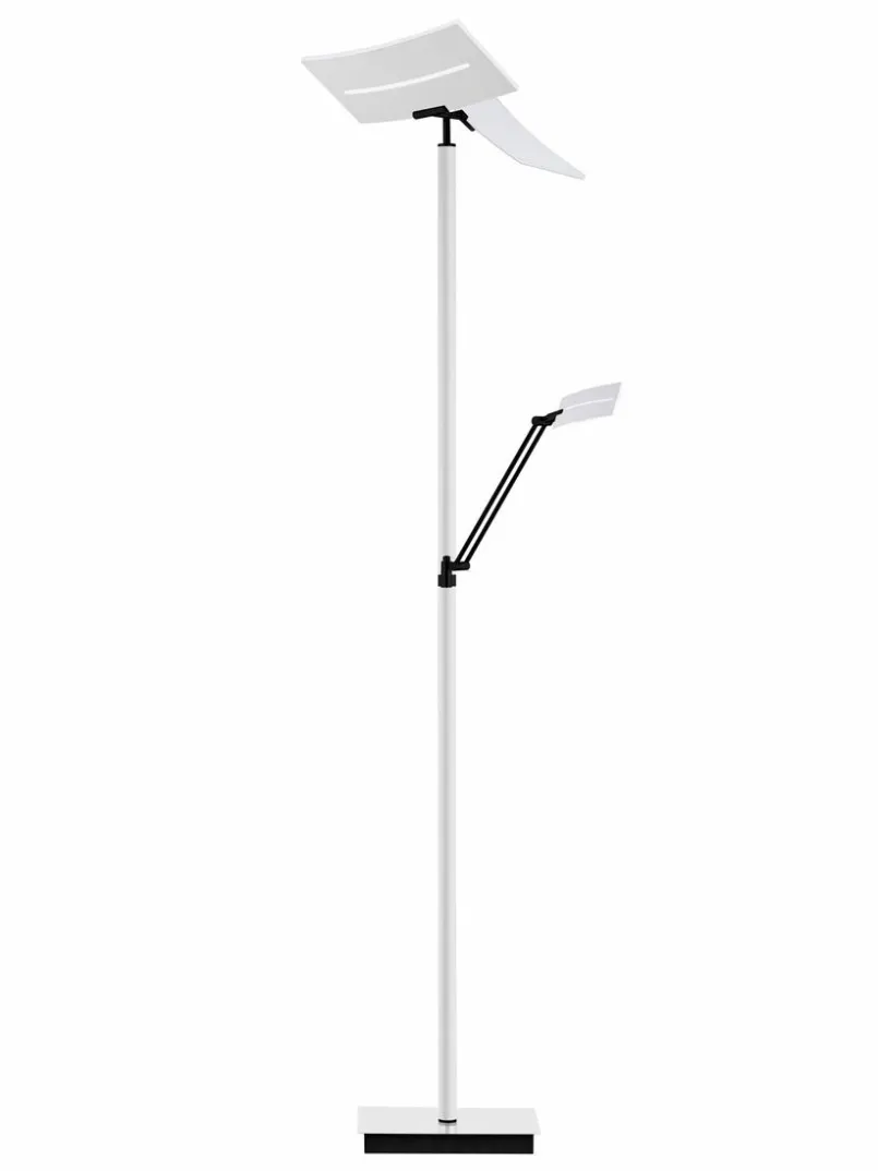 Hell Stehlampen-LED-Stehlampe Evolo Weiß