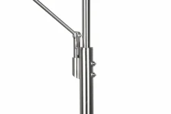 Trio Stehlampen-LED-Stehlampe Franklin Nickel matt