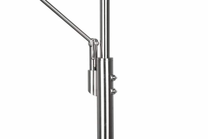 Trio Stehlampen-LED-Stehlampe Franklin Nickel matt