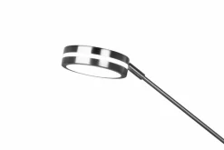 Trio Stehlampen-LED-Stehlampe Franklin Nickel matt