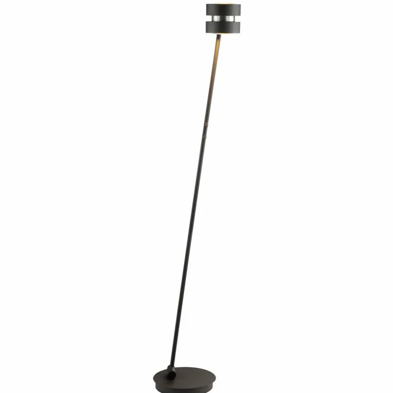 lumiCouture Stehlampen-LED-Stehlampe Glow Sphere Schwarz