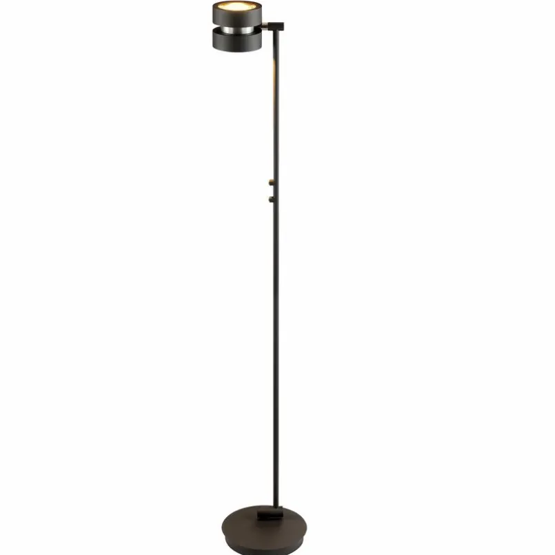 lumiCouture Stehlampen-LED-Stehlampe Glow Sphere Schwarz