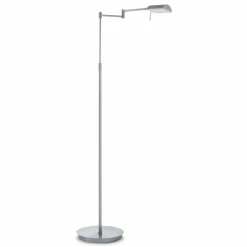 Stehlampen|Hell LED-Stehlampe Graz Silber
