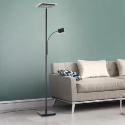 Stehlampen|JUST LIGHT. LED-Stehlampe Hans Schwarz