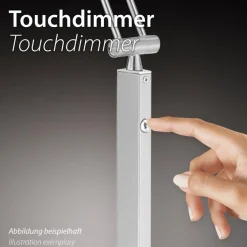 Stehlampen|JUST LIGHT. LED-Stehlampe Hans Schwarz