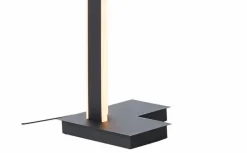 lumiCouture Stehlampen-LED-Stehlampe Mora Grau