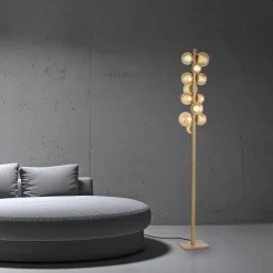 Stehlampen|Neuhaus PURE LED-Stehlampe Pure Popup Bronze
