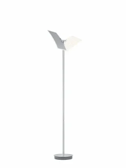 Hell Stehlampen-LED-Stehlampe Twice Alu