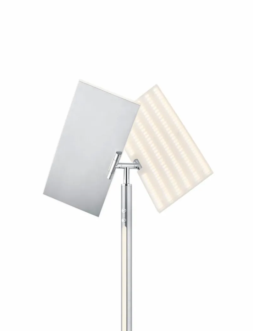 Hell Stehlampen-LED-Stehlampe Twice Alu