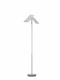 Hell Stehlampen-LED-Stehlampe Twice Alu