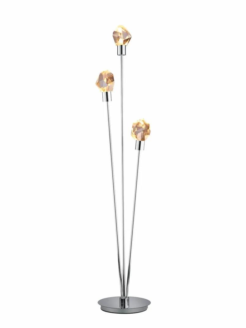 Trio Select Stehlampen-LED-Stehlampe Verano Chrom