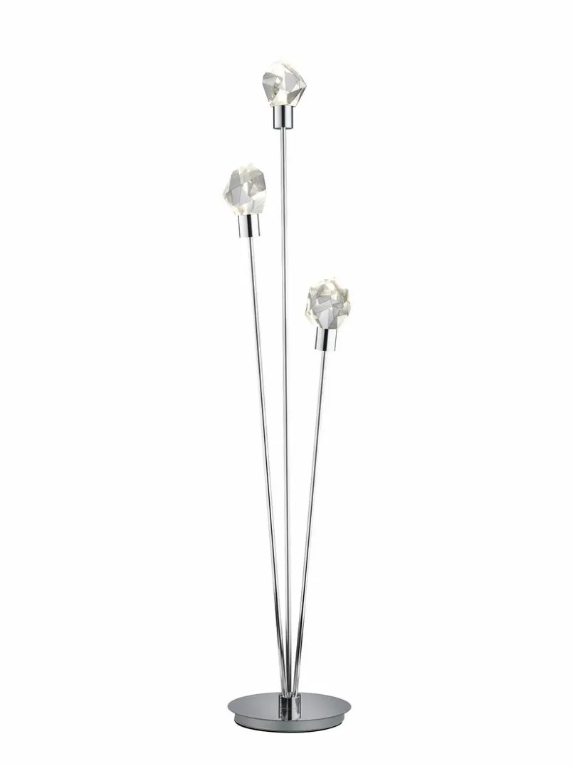 Trio Select Stehlampen-LED-Stehlampe Verano Chrom