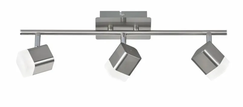 Reality Leuchten Spots & Strahle-LED-Strahler Roubaix Nickel matt