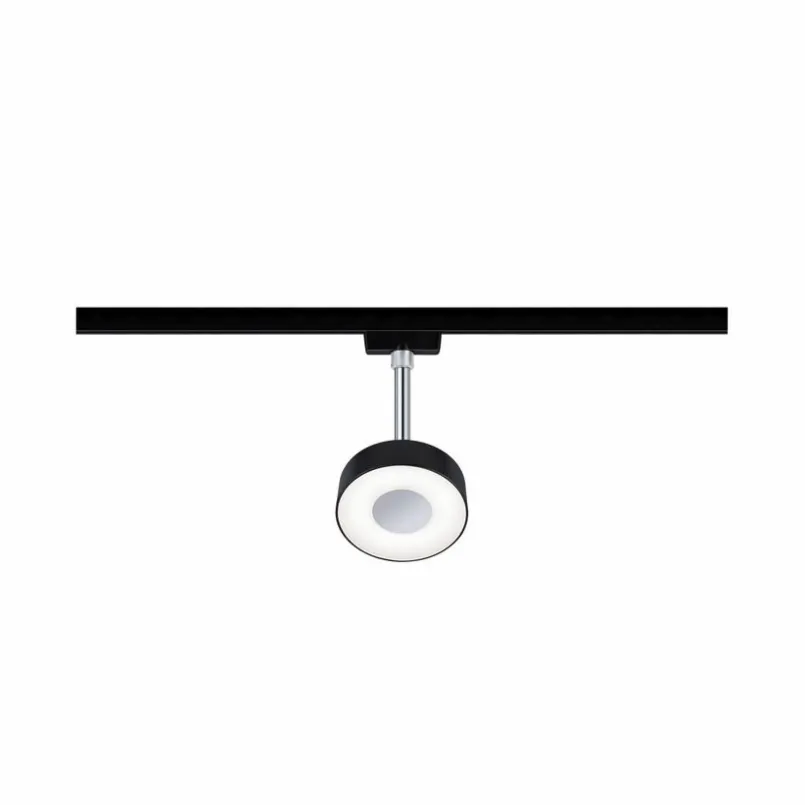 Schienensysteme|Paulmann LED-Strahler URail Circle Schwarz