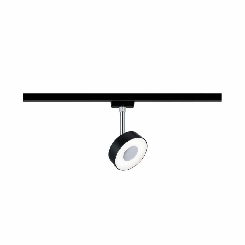 Schienensysteme|Paulmann LED-Strahler URail Circle Schwarz