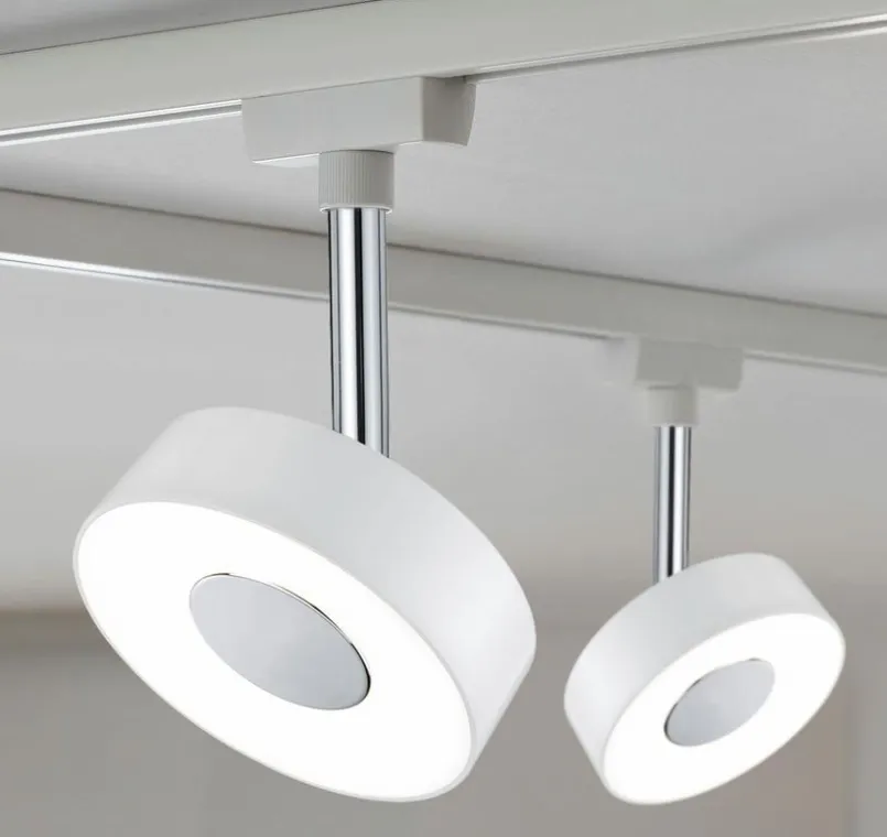 Schienensysteme|Paulmann LED-Strahler URail Circle Weiß