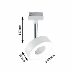 Schienensysteme|Paulmann LED-Strahler URail Circle Weiß