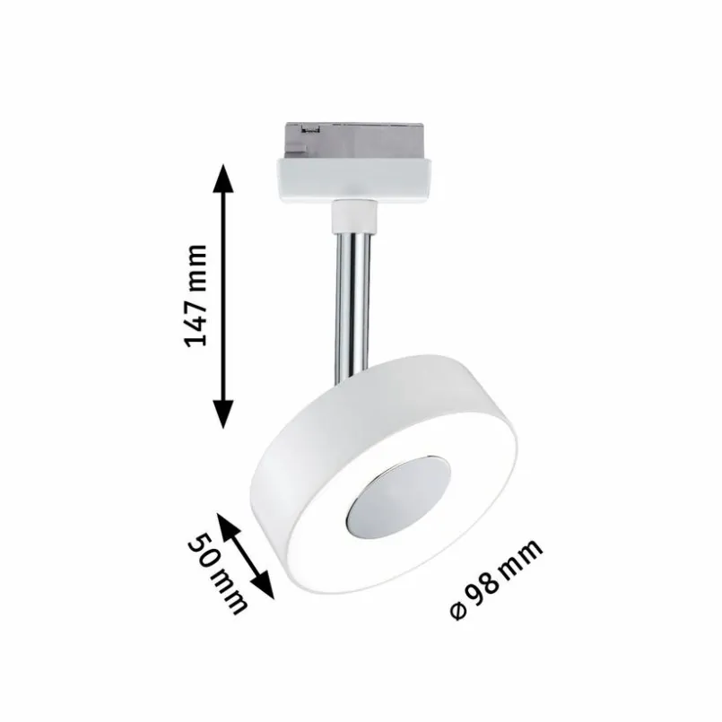 Schienensysteme|Paulmann LED-Strahler URail Circle Weiß