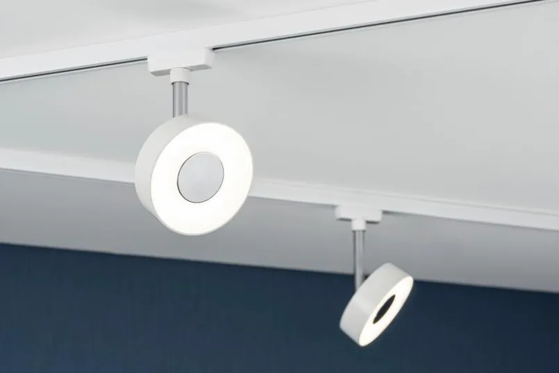 Schienensysteme|Paulmann LED-Strahler URail Circle Weiß