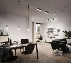 Schienensysteme|Paulmann LED-Strahler URail Loop Schwarz