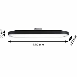 Schienensysteme|Paulmann LED-Strahler URail Loop Schwarz