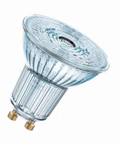 Gu10|Osram LED-Strahlerform GU10/3,6 Watt/Energie F Transparent