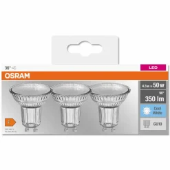 LED-Strahlerform GU10/4,3 Watt/Energie F<Osram Discount