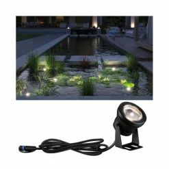 Wege- & Bodenleuchten|Wege- & Bodenleuchten|Paulmann LED-Teichleuchte Plug&Shine Schwarz