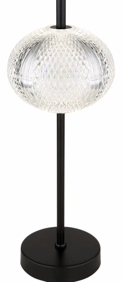 Globo Tischlampen-LED-Tischleuchte Aida Schwarz