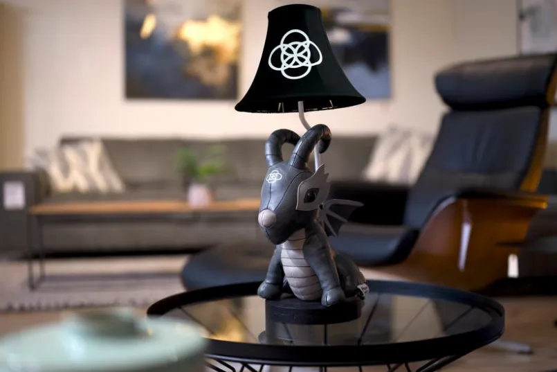 LED-Tischleuchte Black Dragon<Happy Lamps Clearance