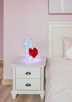 Tischlampen|Kinderlampen|Globo LED-Tischleuchte Brondar Transparent