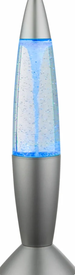 Globo Tischlampen-LED-Tischleuchte CANDLELIGHT Grau