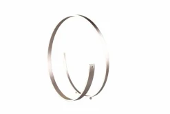Tischlampen|Cinque LED-Tischleuchte Cinardi Nickel matt