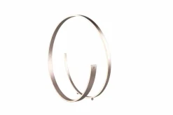 Tischlampen|Cinque LED-Tischleuchte Cinardi Nickel matt