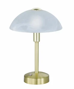 Tischlampen|Trio LED-Tischleuchte Donna Messing